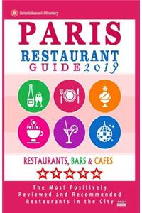 Paris Restaurant Guide 2019