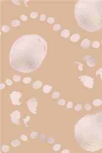 Cute Pattern Rose Gold Sketchbook 7