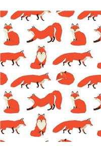 Fox Notebook Blank