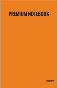 Premium Notebook - Lined Paper