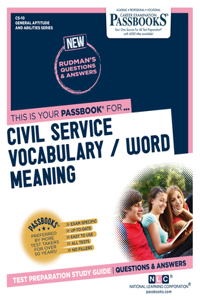 Civil Service Vocabulary / Word Meaning (Cs-10)