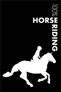 Horse Riding Notebook