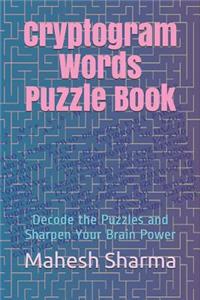 Cryptogram Words Puzzle Book
