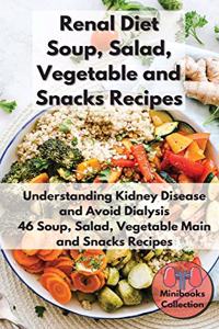 Renal Diet Soup, Salad, Vegetable Main and Snacks Recipes