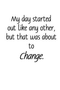 Story Starter Journal