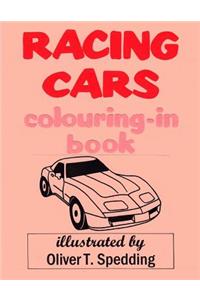 Racing Cars Colouring-in Book