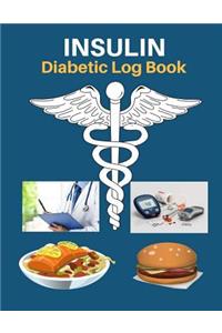 Insulin Diabetic Log Book