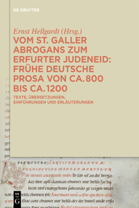 Vom St. Galler Abrogans Zum Erfurter Judeneid