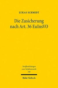 Die Zusicherung nach Art. 36 EuInsVO
