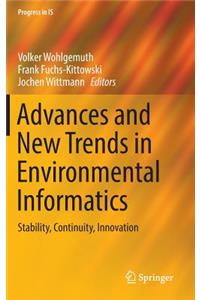 Advances and New Trends in Environmental Informatics