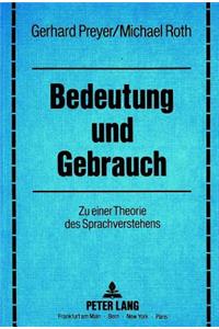 Bedeutung Und Gebrauch