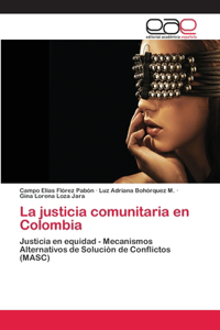 justicia comunitaria en Colombia