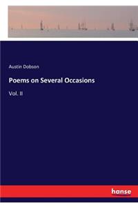 Poems on Several Occasions