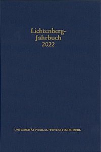 Lichtenberg-Jahrbuch 2022