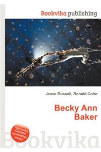 Becky Ann Baker