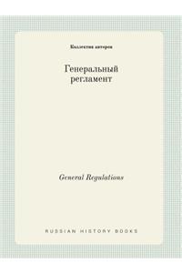 General Regulations