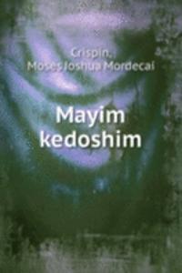 Mayim kedoshim