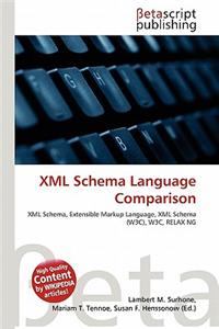 XML Schema Language Comparison