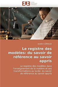 Le Registre Des Mod?les