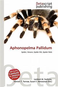 Aphonopelma Pallidum