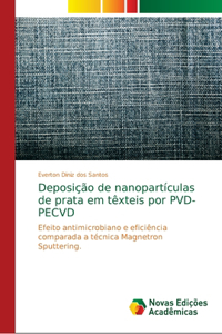 Deposição de nanopartículas de prata em têxteis por PVD-PECVD