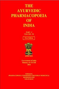The ayurvedic pharmacopoeia of India