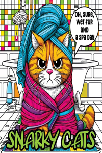 Cat Coloring Book for Adults
