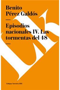 Episodios Nacionales IV. Las Tormentas del 48