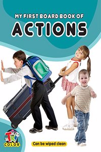 My First Board Book of Actions