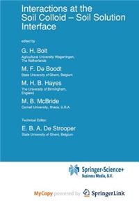 Interactions at the Soil Colloid