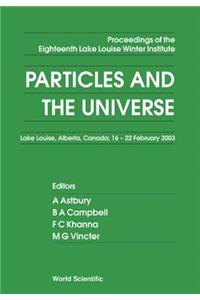 Particles And The Universe - Proceedings Of The Eighteenth Lake Louise Winter Institute