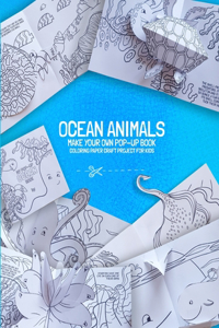 Ocean Animals. Make your own Pop-up Book