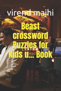 Beast crossword Puzzles for kids u... Book