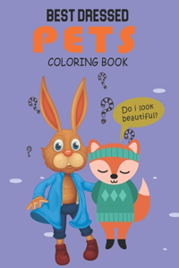 Best dressed Pets Coloring Book