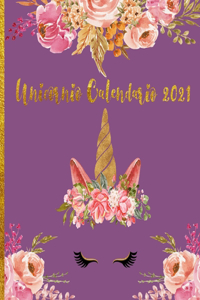 Unicornio Calendario 2021