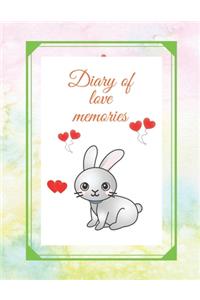 Diary of love memories
