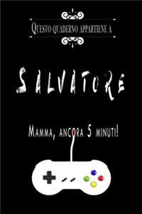 Questo quaderno appartiene a Salvatore