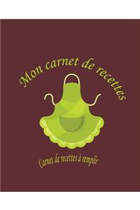 Mon carnet de recettes