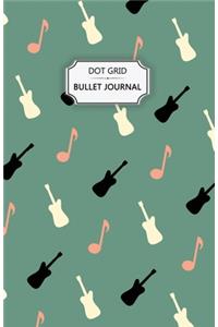 Music Violin Dot Grid Bullet Journal