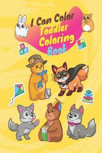 I Can Color Toddler Coloring Book