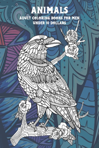 Adult Coloring Books for Men - Under 10 Dollars - Animals