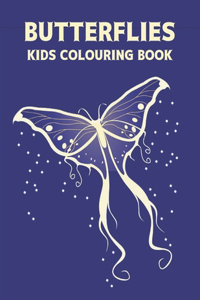 Butterflies Kids Colouring Book