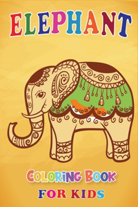 Elephant Coloring Book for Kids