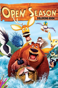 Open Season coloring book