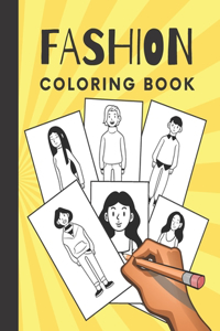 Fashion Coloring Book.