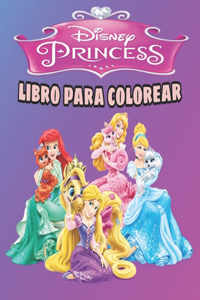 Disney Princess Libro Para Colorear