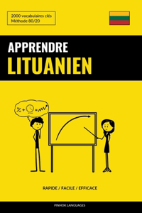 Apprendre le lituanien - Rapide / Facile / Efficace