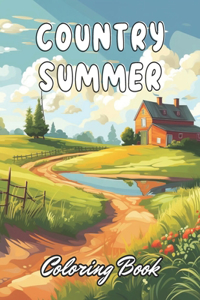 Country Summer Coloring Book