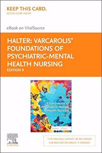 Varcarolis' Foundations of Psychiatric-Mental Health Nursing - Elsevier eBook on Vitalsource (Retail Access Card)