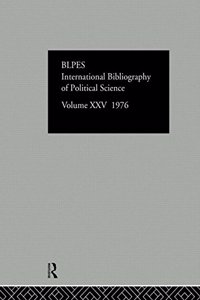 Ibss: Political Science: 1976 Volume 25